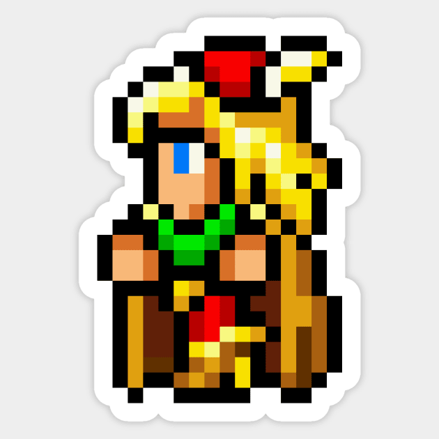 Edward Sprite Sticker by SpriteGuy95